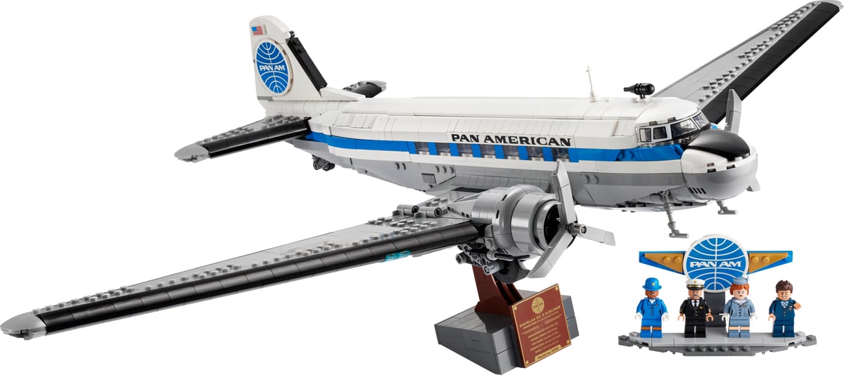 L’avion de ligne Douglas DC-3 de la PAN AM