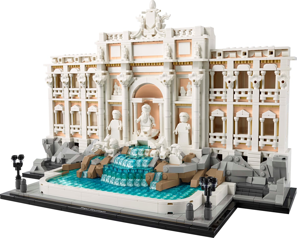 Architecture La fontaine de Trevi