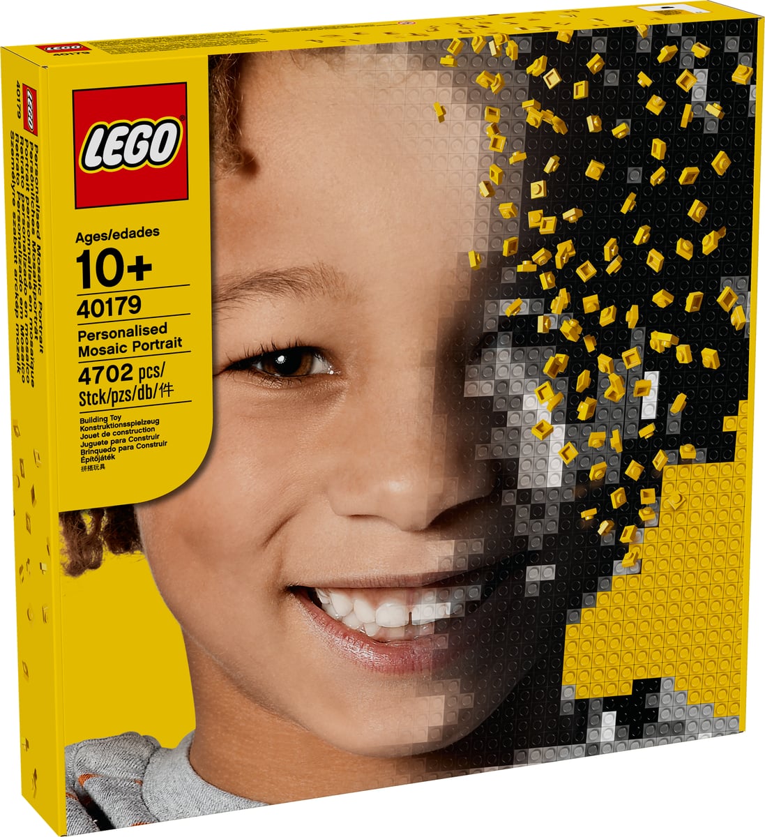 Le portrait en mosaïque personnalisé