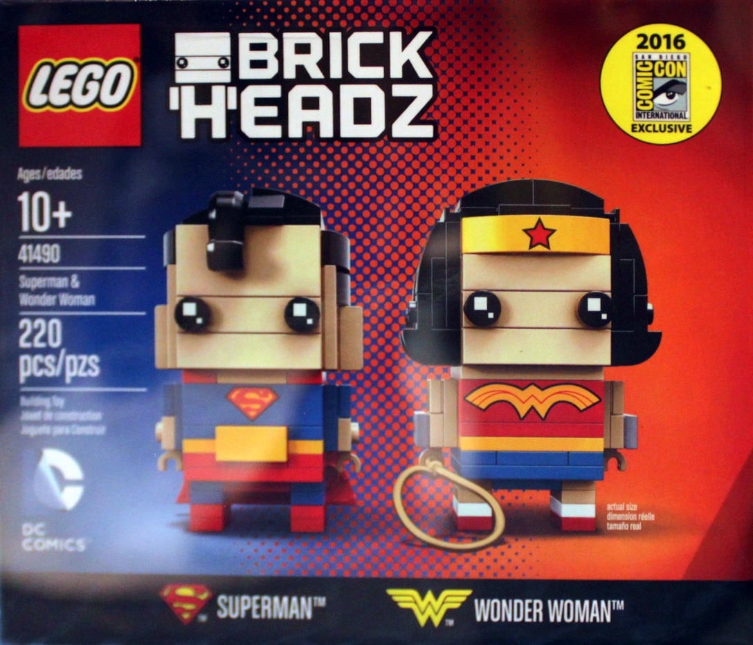 BrickHeadz : Superman et Wonder Woman