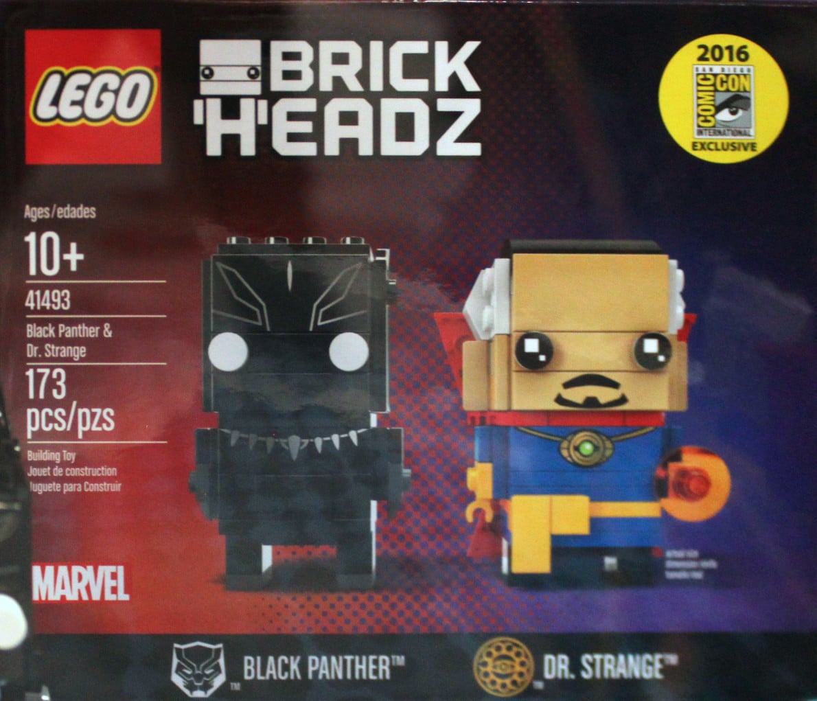 BrickHeadz : Black Panther et Docteur Strange