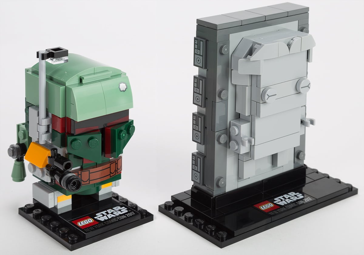 BrickHeadz : Boba Fett et Han Solo dans la carbonite