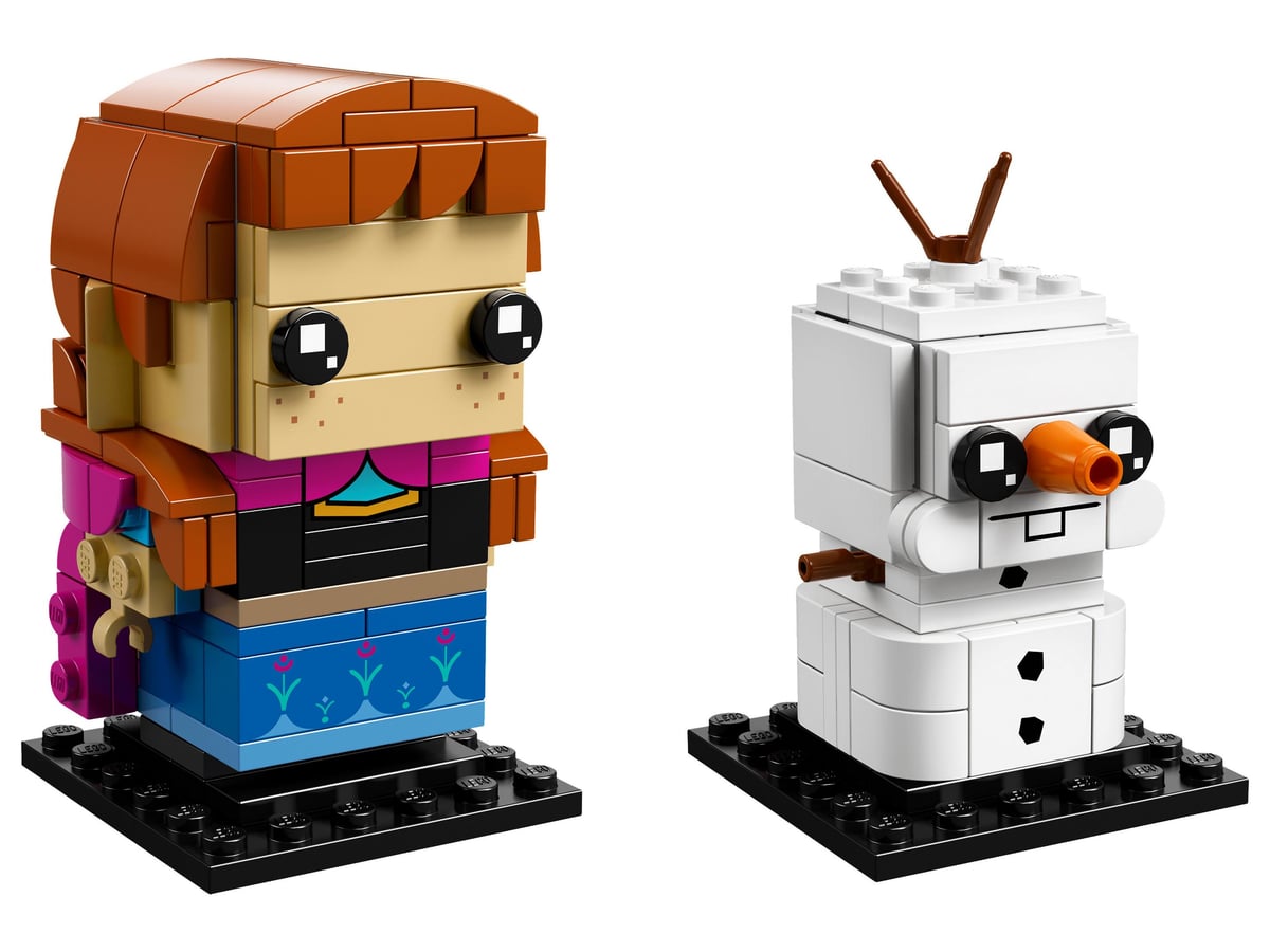 BrickHeadz La Reine des neiges : Anna et Olaf