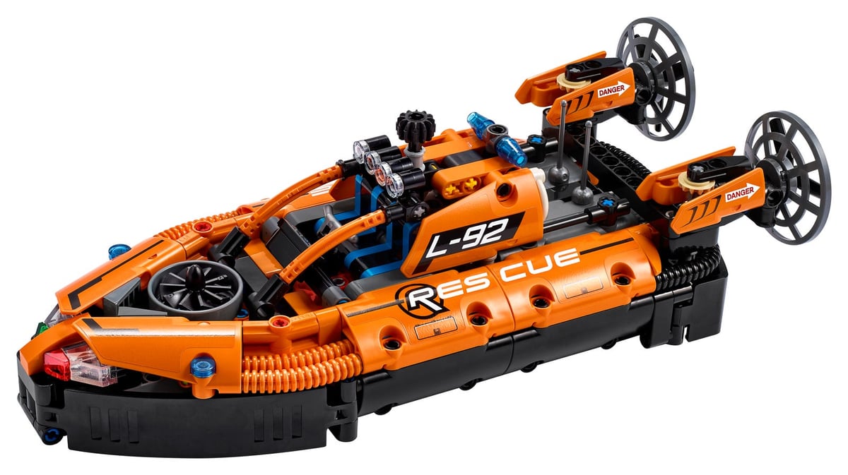 Technic : l’aéroglisseur de sauvetage