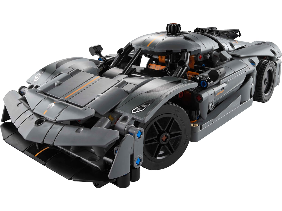 Technic : Koenigsegg Jesko Absolut Grey Hypercar