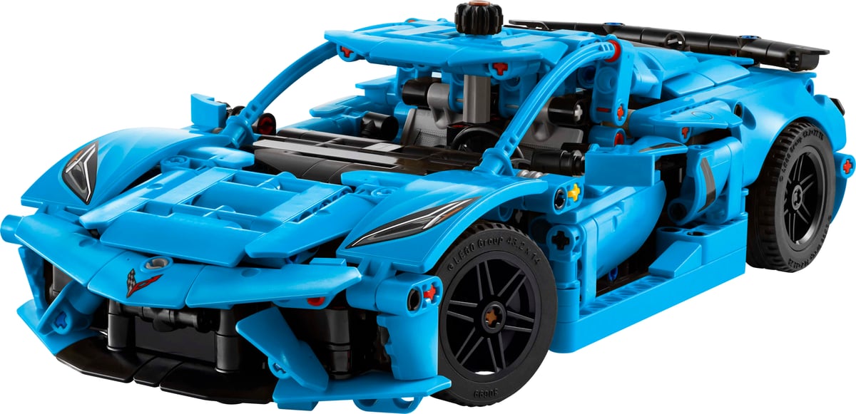Technic : Chevrolet Corvette Stingray bleue