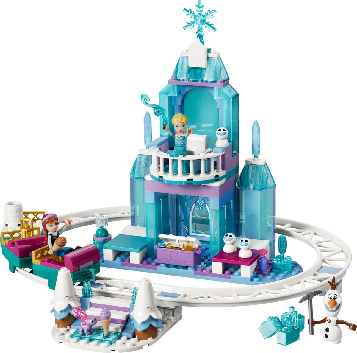 Disney : le château de glace d’Elsa et l’aventure en traîneau