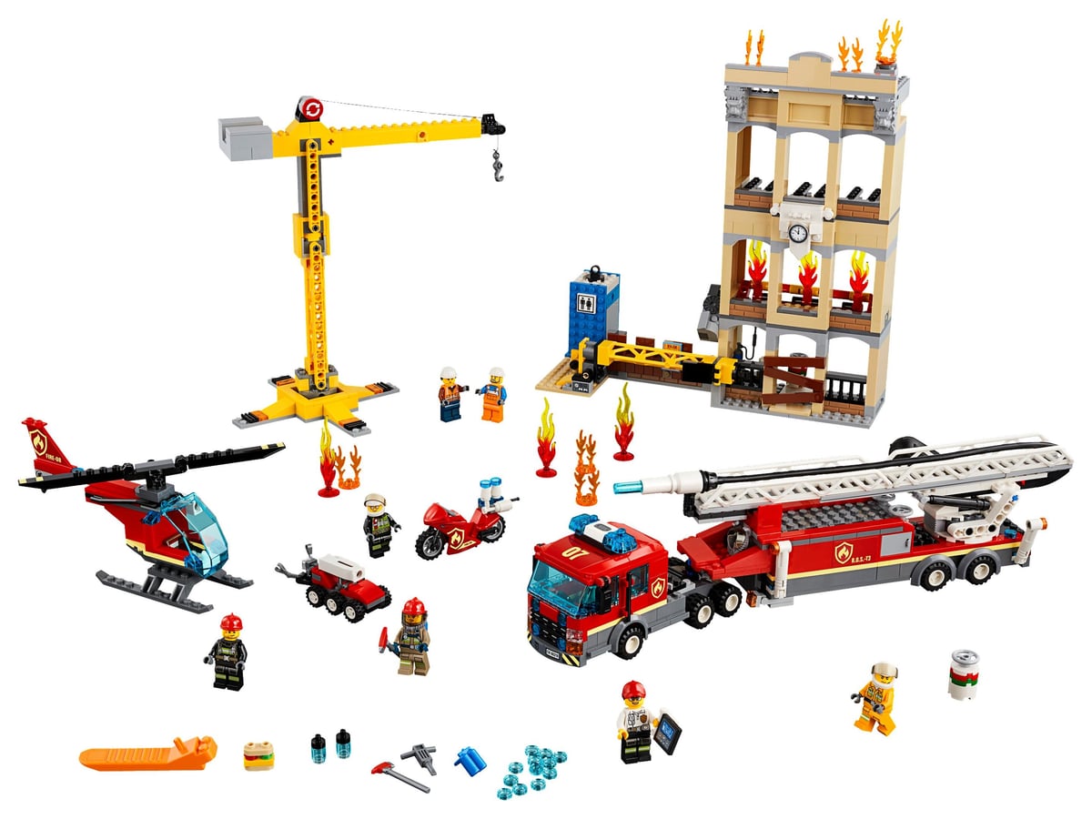 City : la caserne de pompiers du centre-ville