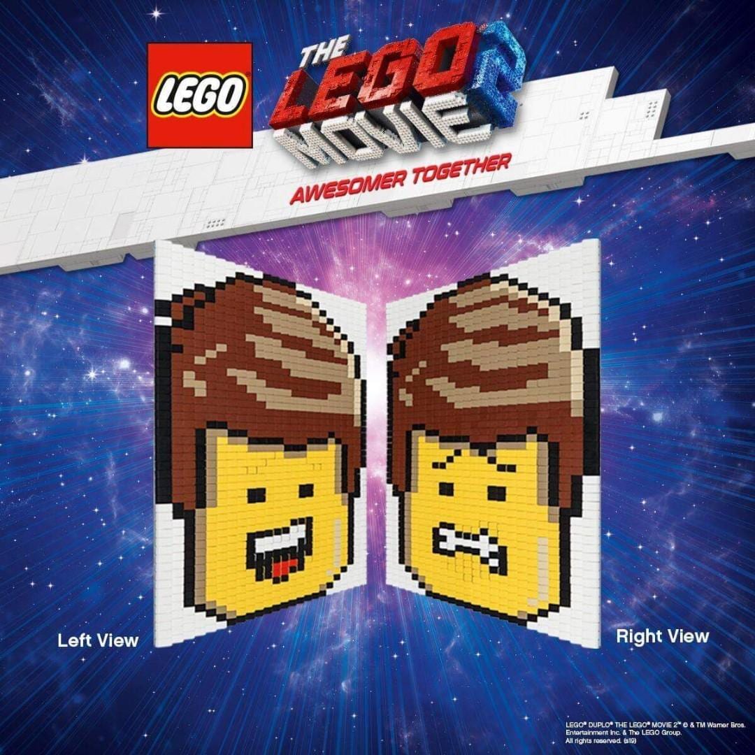 The LEGO Movie: Emmet Lenticular Mosaic