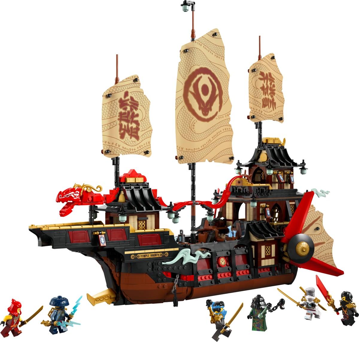 Ninjago : le Bounty du temple