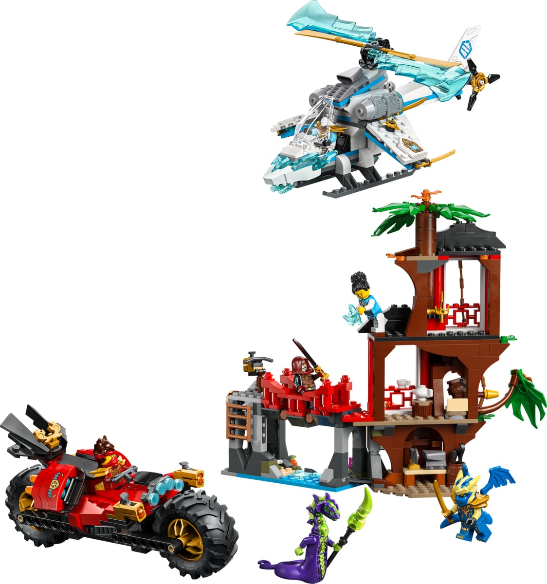 Ninjago: Ninja Vehicle Tree House Battle