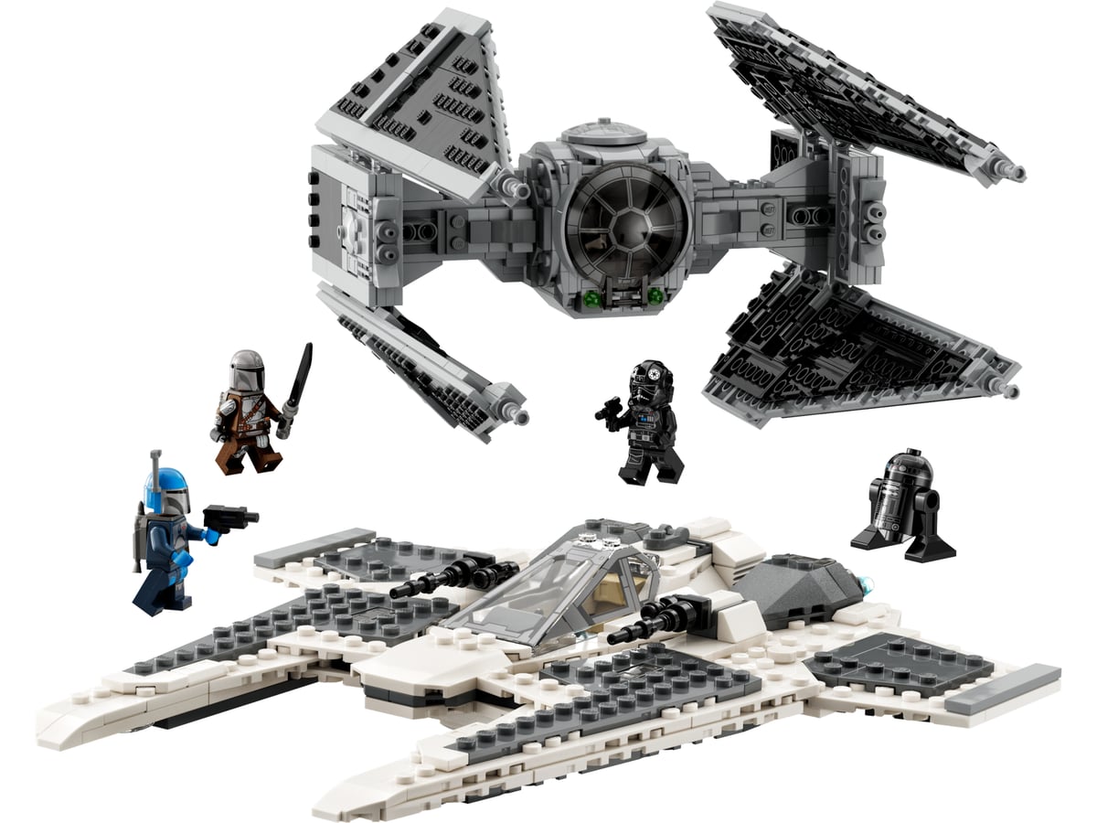 Star Wars : Fang Fighter mandalorien contre TIE Interceptor