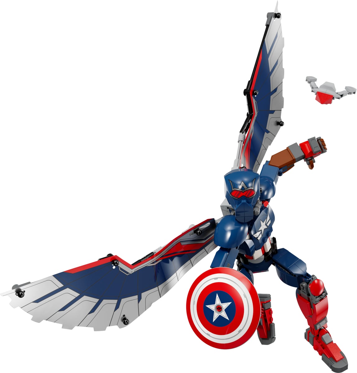 Marvel: New Captain America Construction Figure