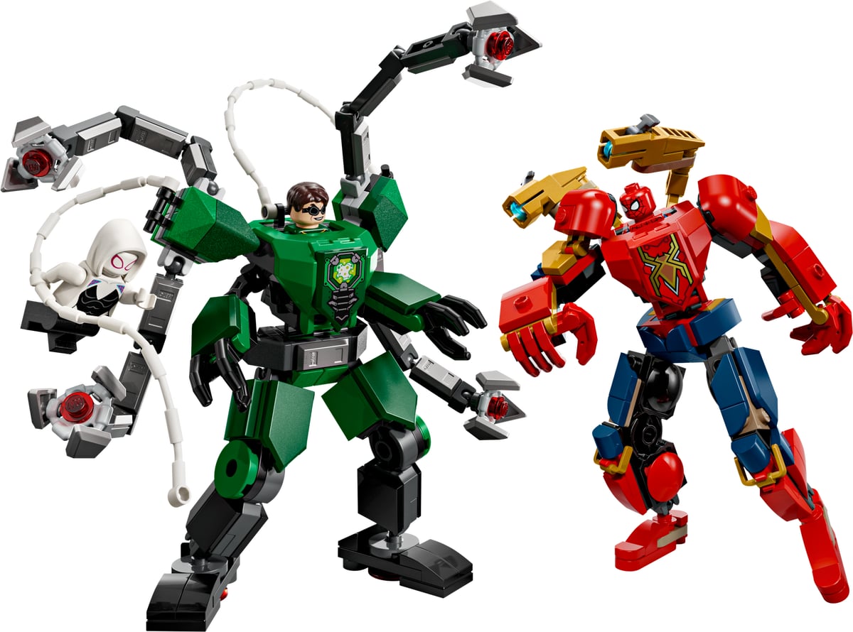 Marvel : combat de robots - Spider-Man contre Docteur Octopus
