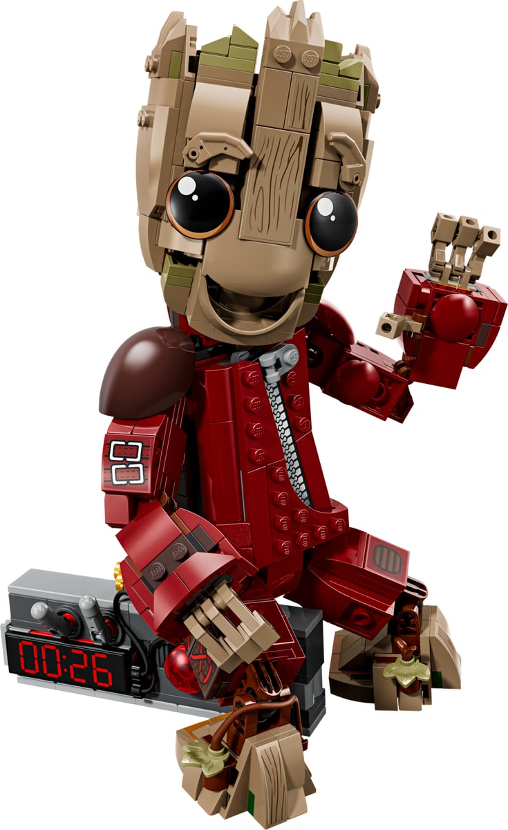 Marvel : Groot en combinaison de Ravageur