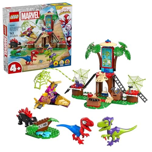 Marvel: Spidey and Gobby’s Raptor Battle at Tree House HQ