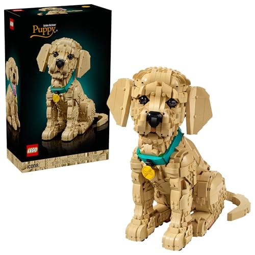 Le chiot golden retriever