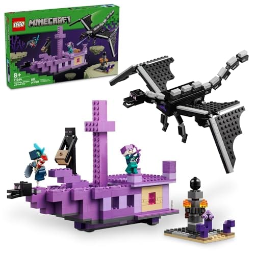 Minecraft: The Ender Dragon and End Ship