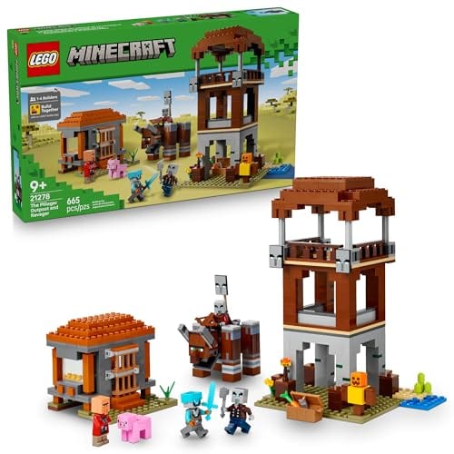 Minecraft: The Pillager Outpost and Ravager