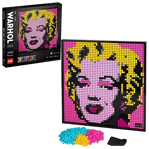 LEGO Art: Andy Warhol’s Marilyn Monroe