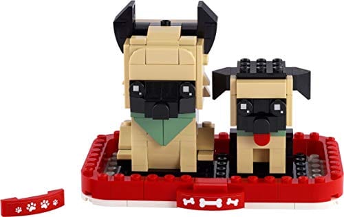 BrickHeadz: German Shepherd and Puppy