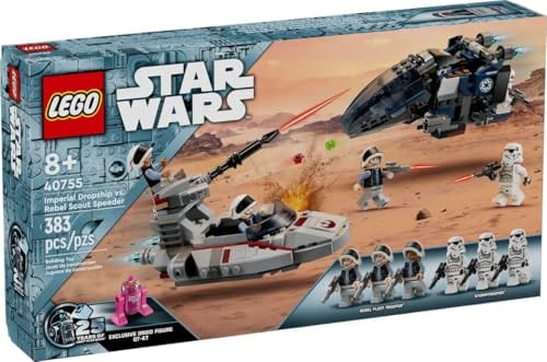 Star Wars: Imperial Dropship vs. Rebel Scout Speeder