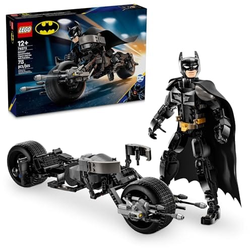 DC: Batman Construction Figure and the Bat-Pod Bike