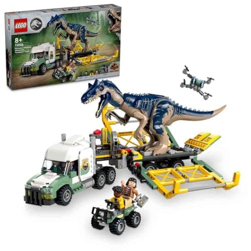 Jurassic World : le camion de transport de l’Allosaure