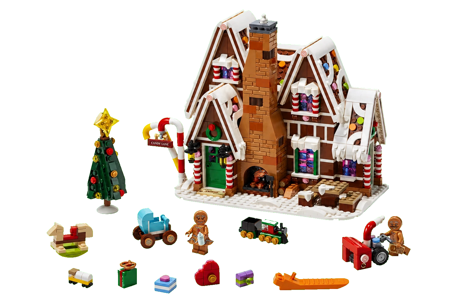 Village d’hiver : la maison en pain d’épice