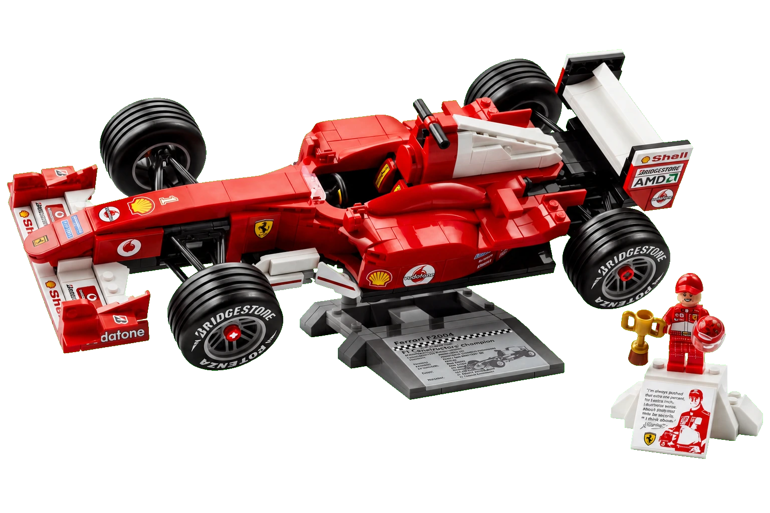 Icons : la Ferrari F2004 et Michael Schumacher