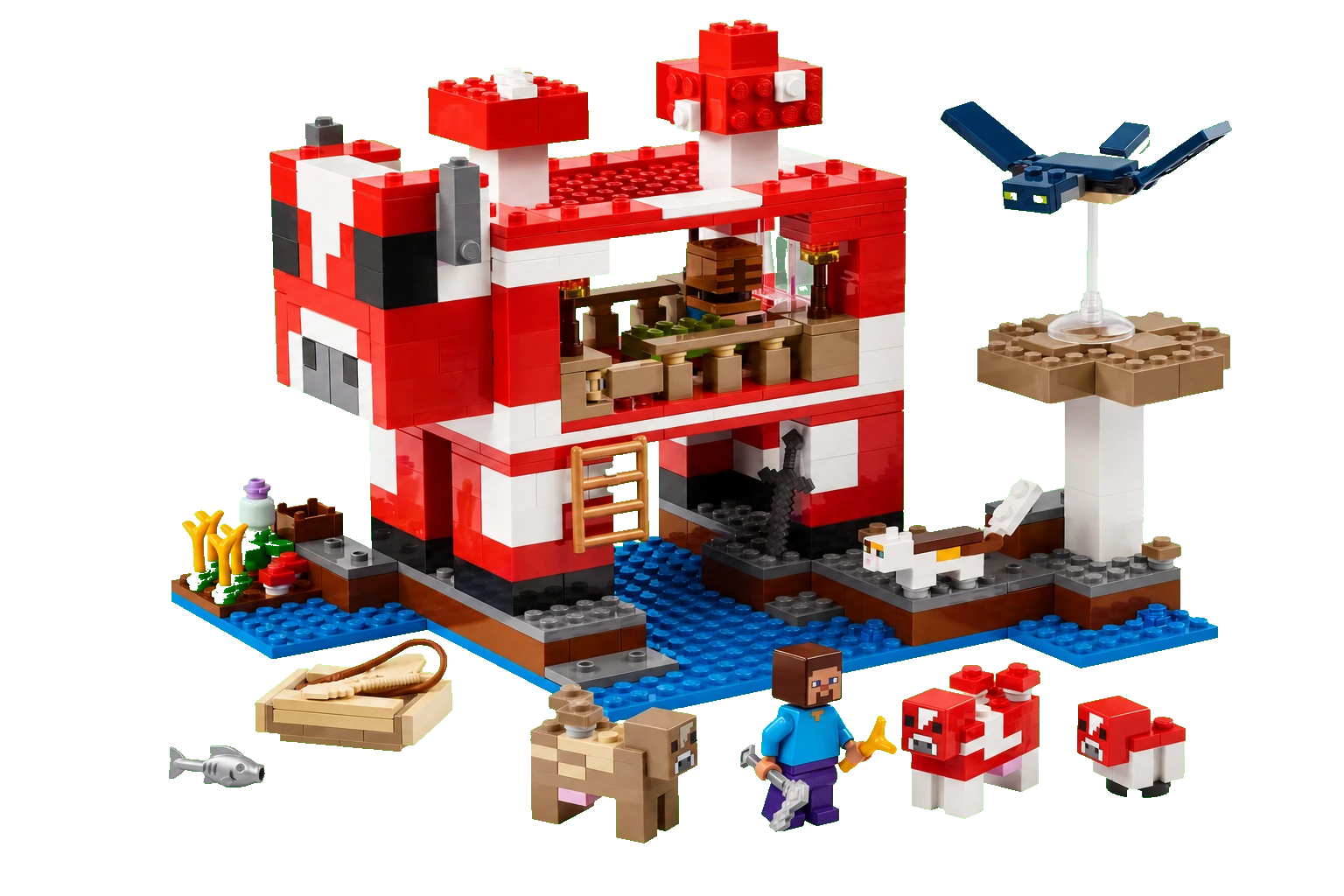 Minecraft: The Mooshroom House