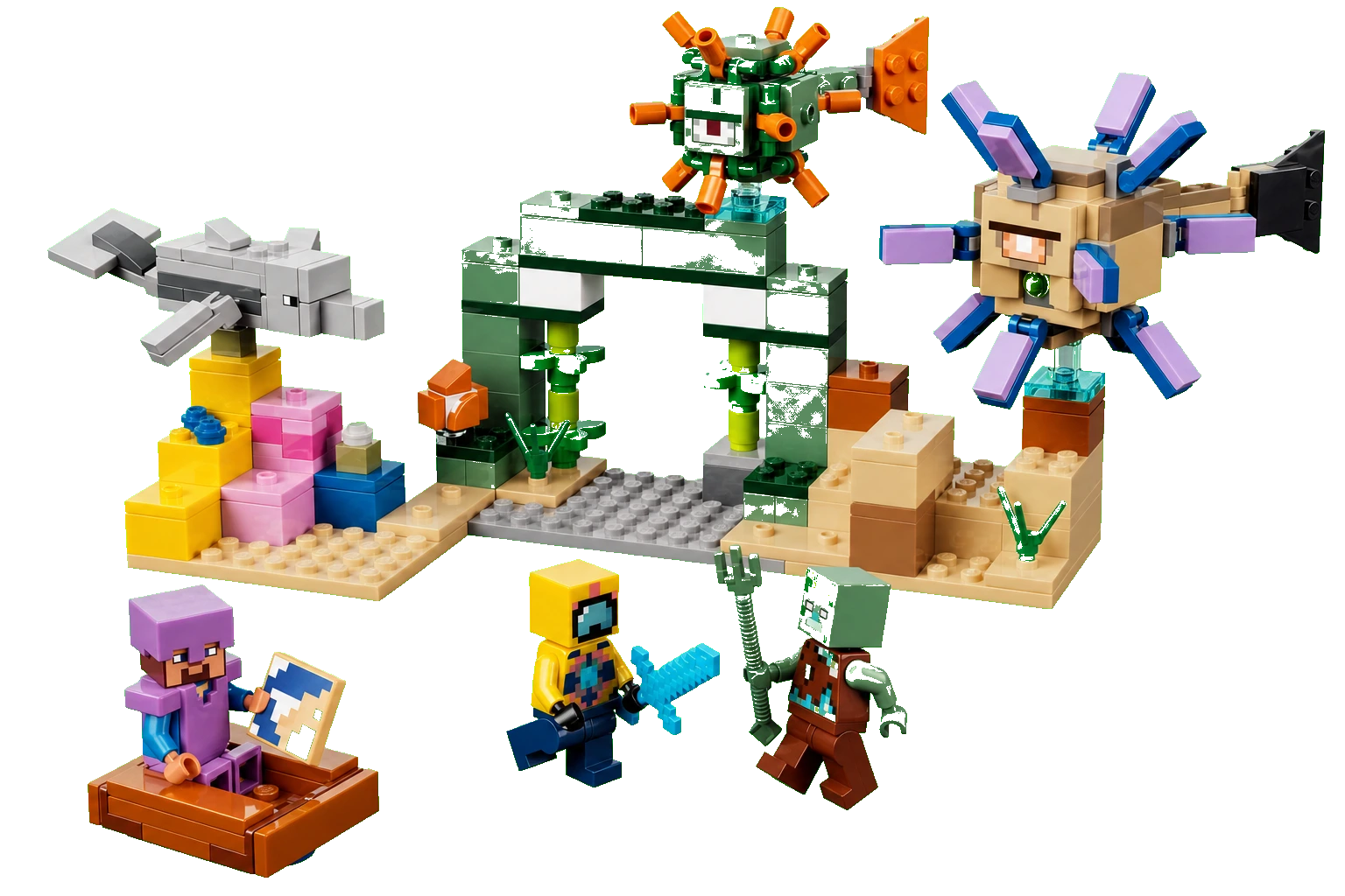 Minecraft : aventure sous-marine