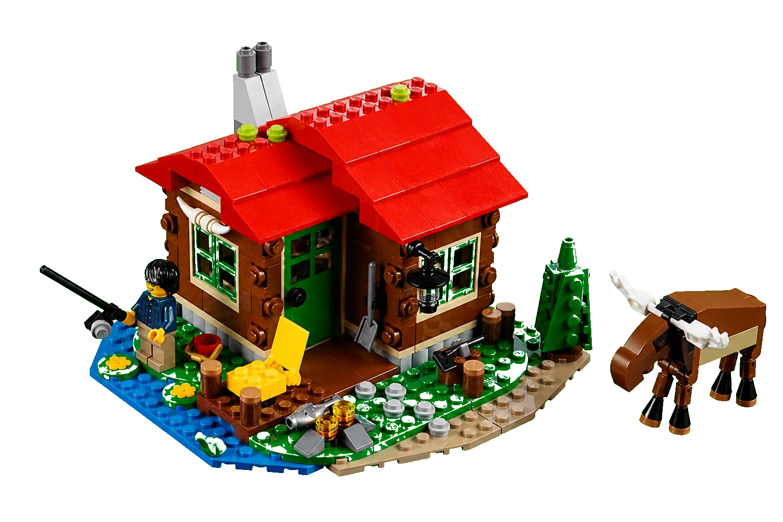 Creator 3-en-1 : le chalet au bord du lac