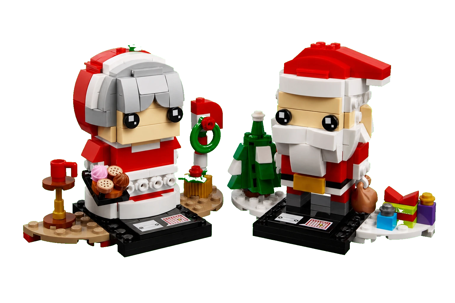 BrickHeadz : le père Noël et la mère Noël