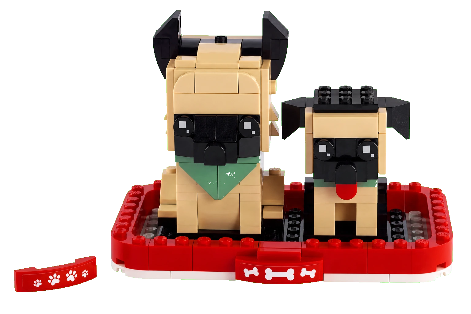 BrickHeadz: German Shepherd and Puppy