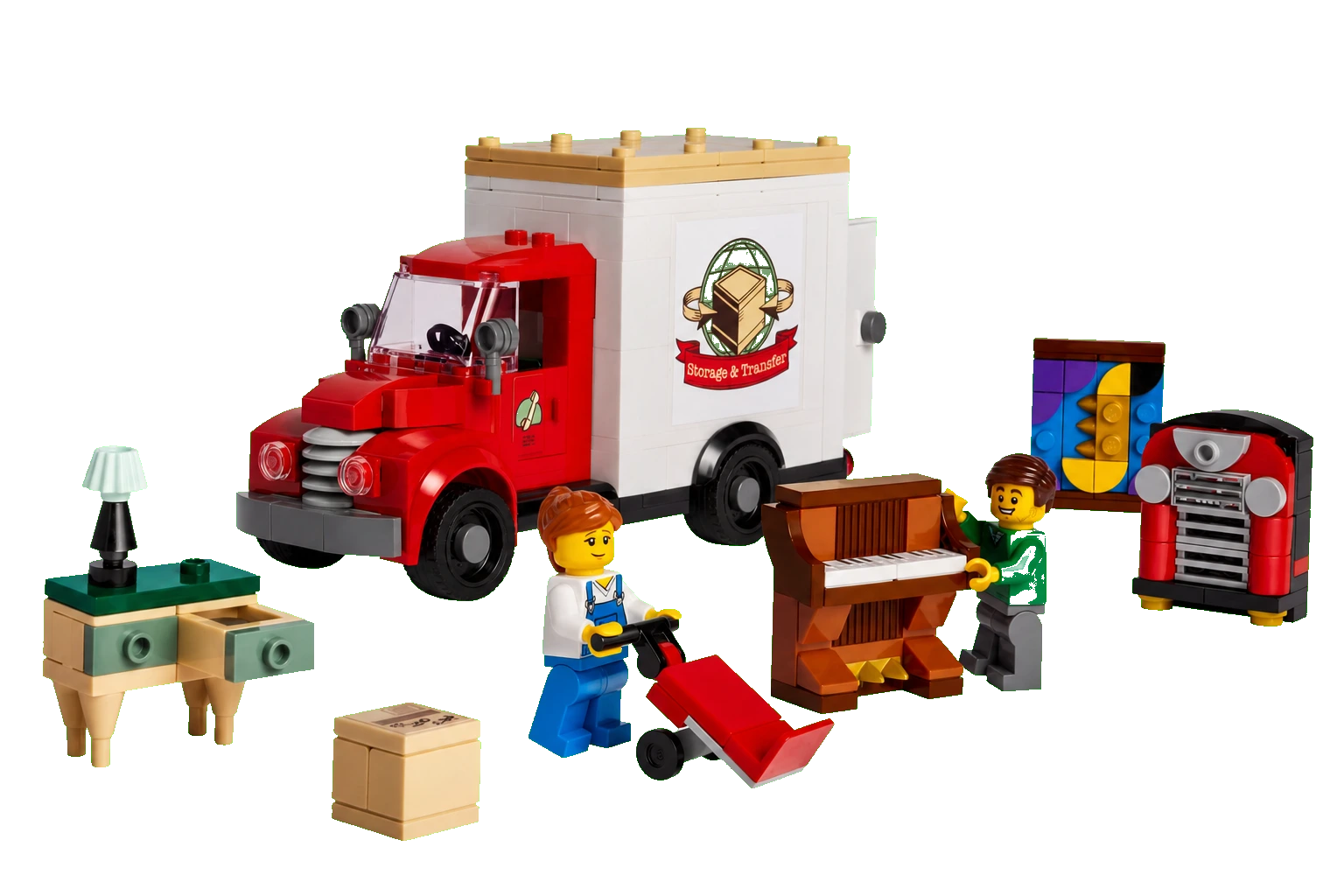 Icons : le camion de déménagement