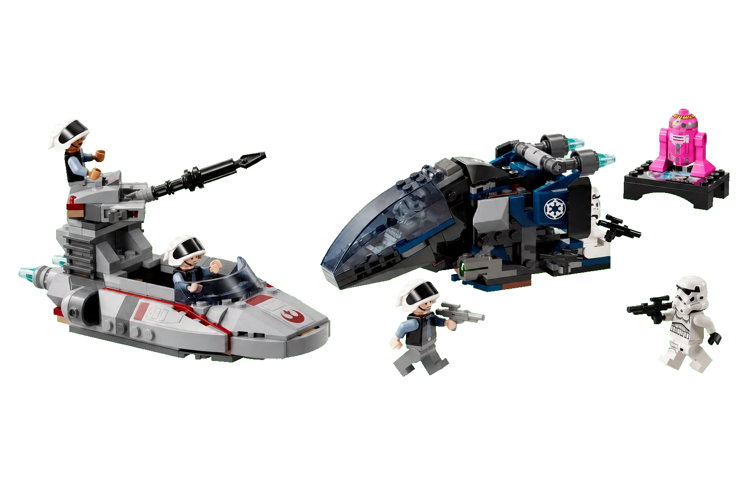 Star Wars: Imperial Dropship vs. Rebel Scout Speeder