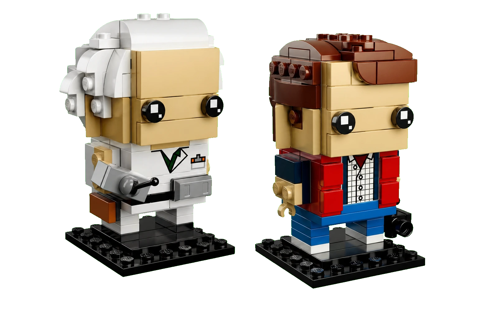 Back to the Future BrickHeadz: Marty McFly & Doc Brown