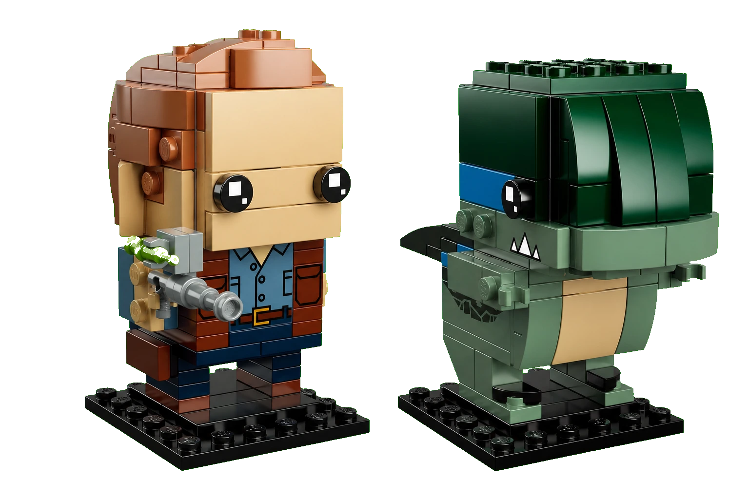 Jurassic World BrickHeadz: Owen & Blue