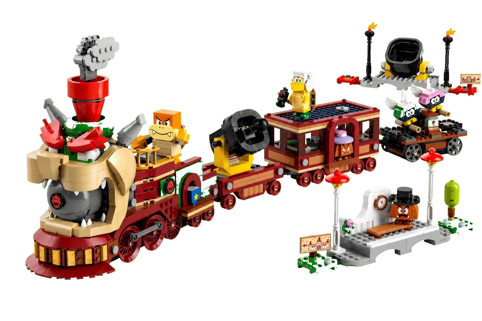 Super Mario : le train express de Bowser