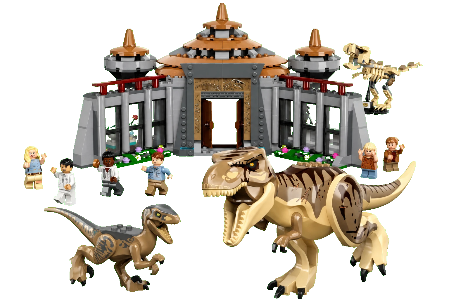 Jurassic World: Visitor Center: T. rex & Raptor Attack