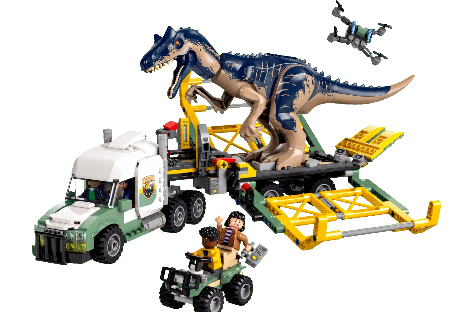 Jurassic World: Dinosaur Missions: Allosaurus Transport Truck